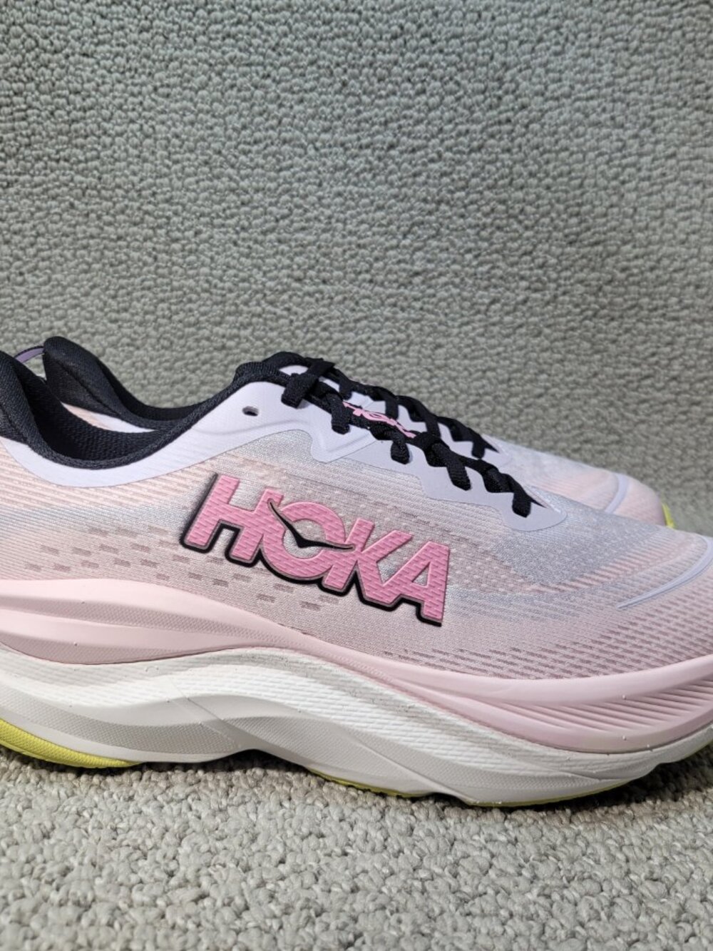 Hoka Skyflow Women's Size 8.5B Starlight Glow Carnation Running Shoes 1155113 - Picture 3 of 12